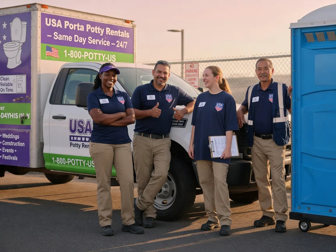 Porta Potty Rental company in Salem, SC